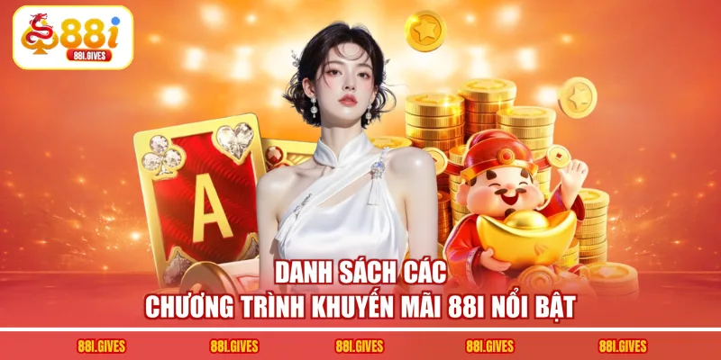 Danh sách các chương trình khuyến mãi 88I nổi bật